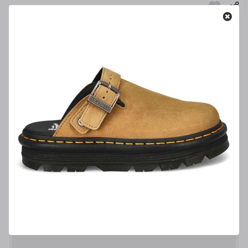 Dr. Martens Brown Suede women’s Slip-Ons